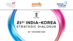 21st india korea strategic dialogue